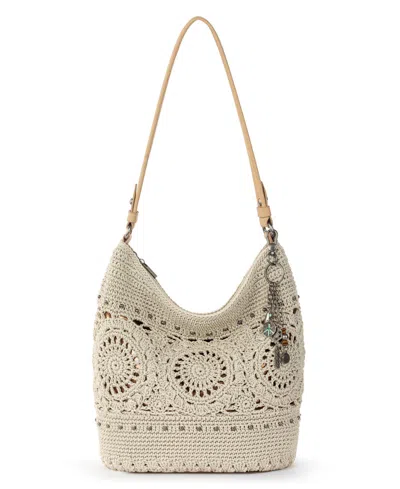 The Sak Women's Sequoia Leather Medium Hobo Bag In Neutral