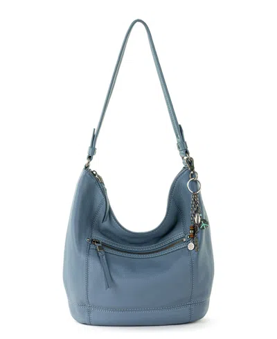 The Sak Sequoia Leather Hobo In Maritime