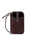 The Sak Women's Silverlake Leather Convertible Smartphone Crossbody Bag In Mahogany Suede