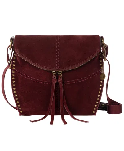 The Sak Women's Silverlake Leather Crossbody Bag In Blk Chry S