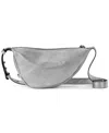 The Sak Women's Tess Leather Sling Crossbody Bag In Dark Silver