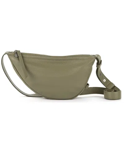 The Sak Women's Tess Leather Sling Crossbody Bag In Loden