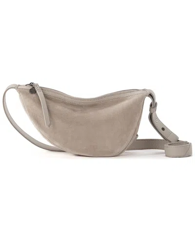 The Sak Women's Tess Leather Sling Crossbody Bag In Sand Suede Block