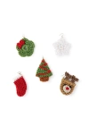 The Sak Yarnicharmz 5 Pack Crochet Charms In Multi