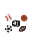 The Sak Yarnicharmz 5 Pack Crochet Charms In Multi
