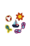 The Sak Yarnicharmz 5 Pack Crochet Charms In Multi