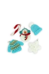 The Sak Yarnicharmz 5 Pack Crochet Charms In Multi