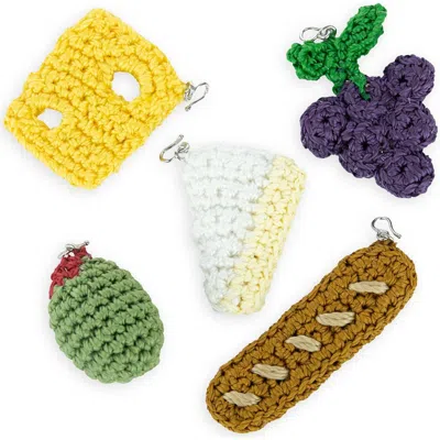 The Sak Yarnicharmz 5 Pack Crochet Pins In Multi