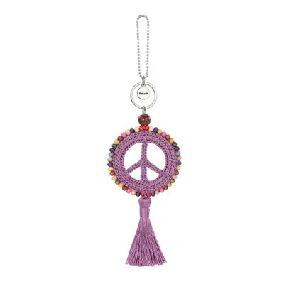 The Sak Yarnicharmz Dangle Keychain In Purple