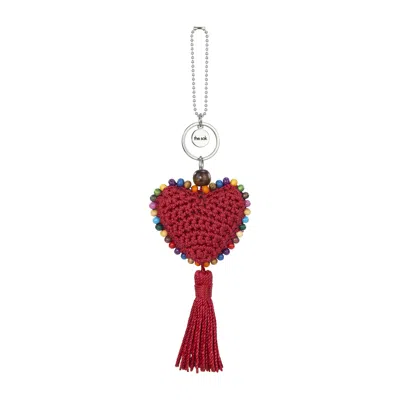 The Sak Yarnicharmz Dangle In Red