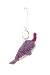 The Sak Yarnicharmz Hand Crochet Dangle In Purple