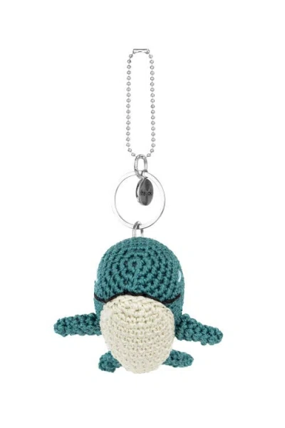 The Sak Yarnicharmz Hand Crochet Dangle In Blue