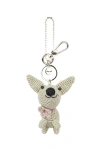 The Sak Yarnicharmz Hand Crochet Dangle In Metallic
