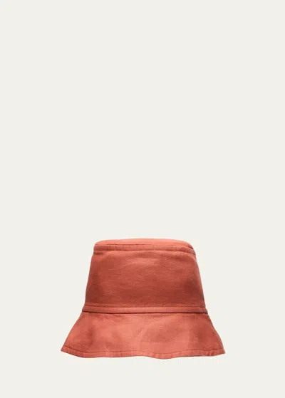 The Salting Linen Bucket Hat In Spice