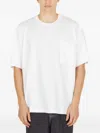 The Salvages Shoulder Snap-button T-shirt In White