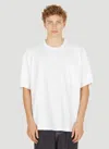 The Salvages Shoulder Snap-button T-shirt In White