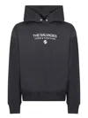 The Salvages Black Cotton Hooded Sweatshirt In Black