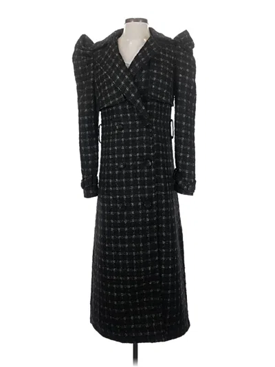 Pre-owned The Sang Coat In Black