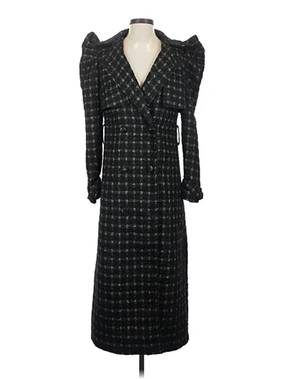 Pre-owned The Sang Coat In Black