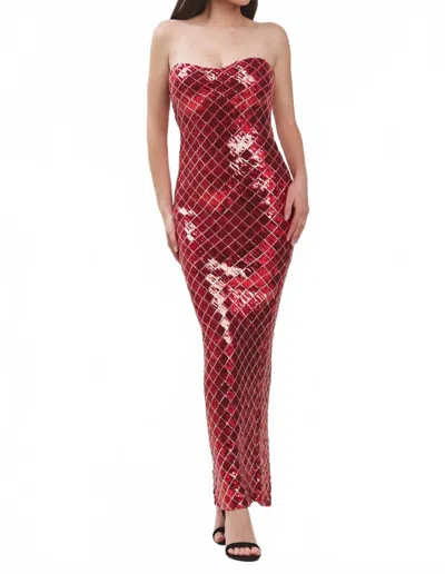 The Sang Dream Girl Dress In Red