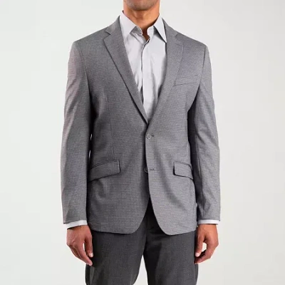 The Savile Row Co Mens Modern Fit Sport Coat In Gray