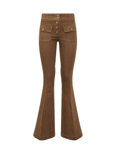 The Seafarer Anais Trousers In Brown