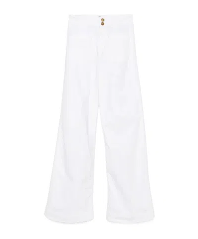 The Seafarer Belt-loop Jeans In White