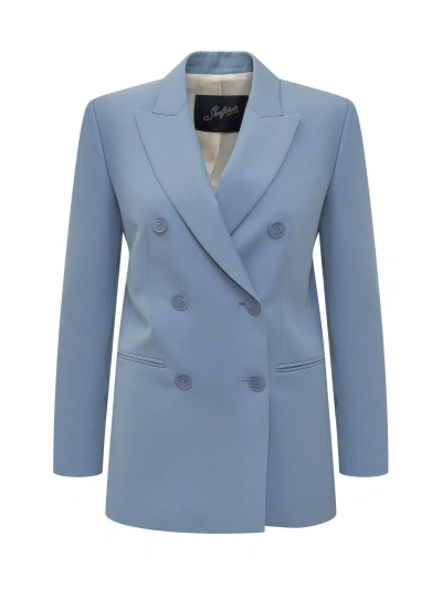 The Seafarer Betty Blazer In Blue