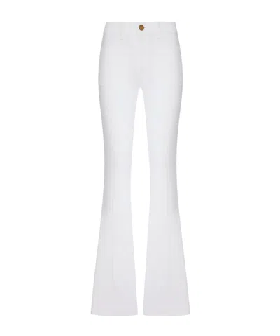 The Seafarer Casual Trousers With Belt Loops In White