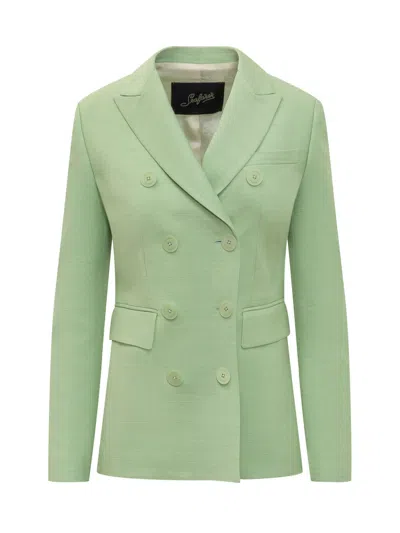 The Seafarer Chantal Jacket In Verde