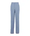 The Seafarer Colorado Light Blue Pants With Maxi Pocket Applied On The Back In Fabric Woman In Blue