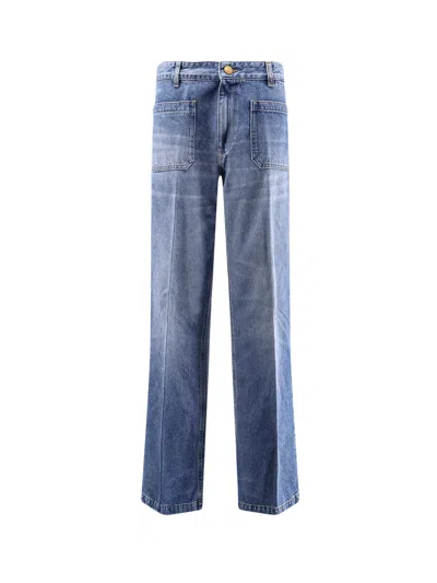 The Seafarer Curt Cottton Jeans In Blue