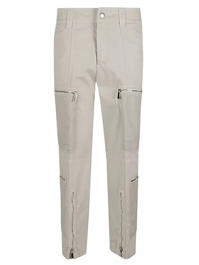 The Seafarer Delta Zipped Trousers In Gray