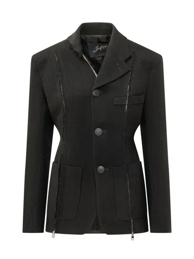 The Seafarer Dora Jacket In Nero