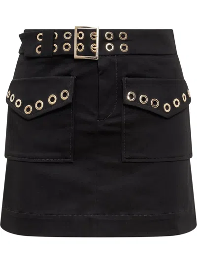 The Seafarer Seafarer Mini Skirt In Black