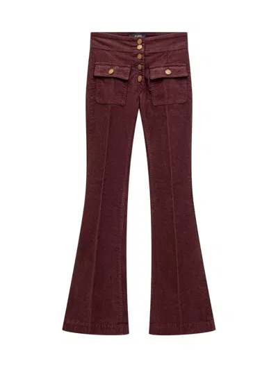 The Seafarer Seafarer Anais Pants In Red
