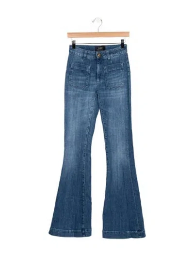 Pre-owned The Seafarer Flared Pants W/ Tags In Blue