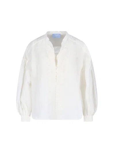 The Seafarer Lena Shirt In White