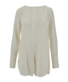 The Seafarer Long-sleeved Blouse In Gray