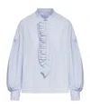 The Seafarer Long-sleeved Shirt In White