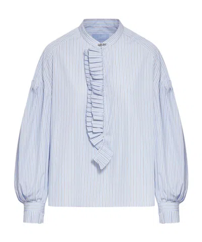 The Seafarer Long-sleeved Shirt In White