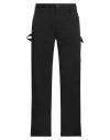 The Seafarer Man Pants Black Size 30 Cotton, Elastane