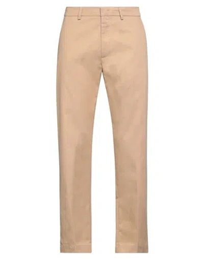 The Seafarer Man Pants Camel Size 34 Polyester, Cotton In Beige