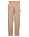 THE SEAFARER THE SEAFARER MAN PANTS CAMEL SIZE 35 COTTON, ELASTANE