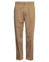The Seafarer Man Pants Camel Size 38 Cotton, Elastomultiester, Elastane In Beige