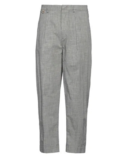 The Seafarer Man Pants Grey Size 34 Cotton, Linen, Elastane
