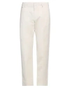 The Seafarer Man Pants Light Grey Size 38 Cotton, Linen In Grey