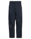 The Seafarer Man Pants Navy Size 35 Cotton, Elastane In Navy Blue