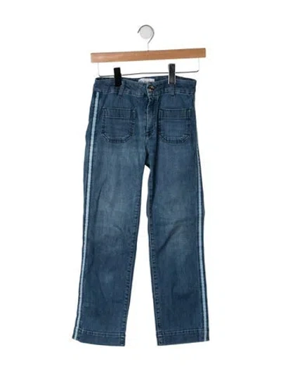 Pre-owned The Seafarer Mid-rise Straight Leg Jeans In Blue