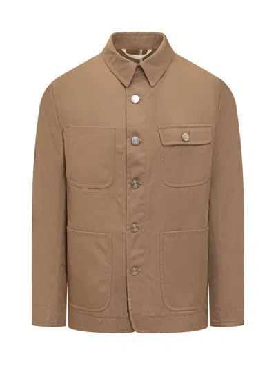 The Seafarer Mini Jacket In Brown